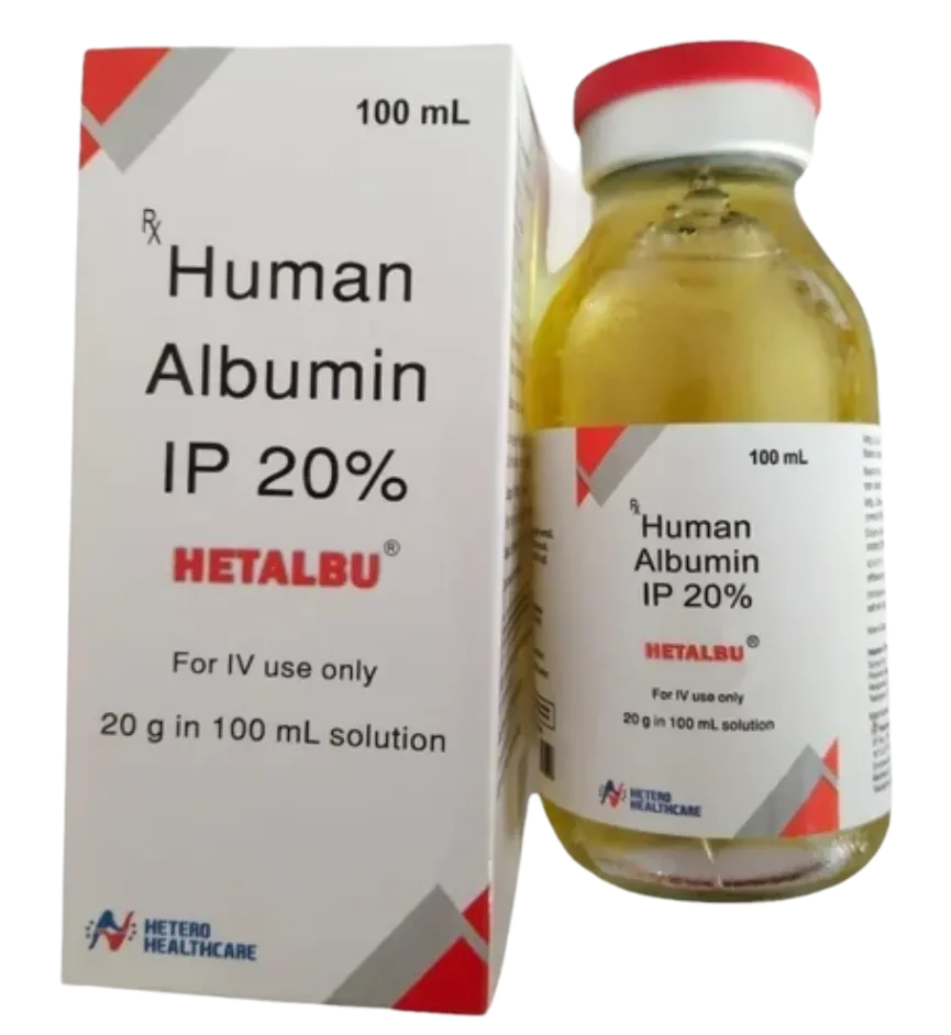 Human Albumin IP 20% HETALBU